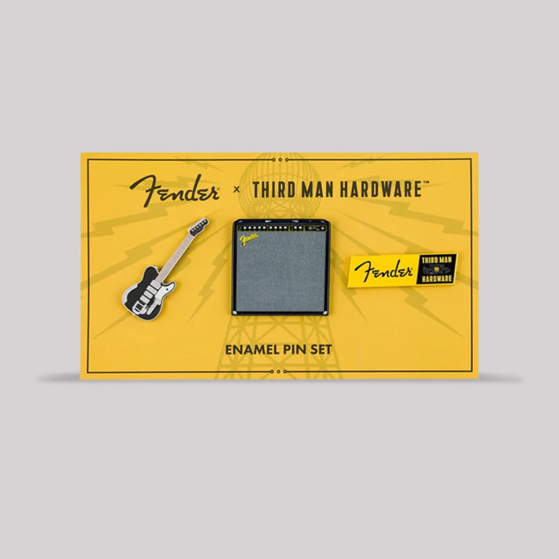 Fender x Thirdman Hardware Lapel Pin Set