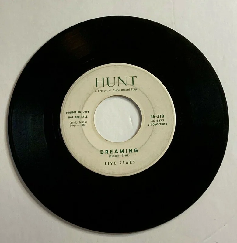 Five Stars - Dreaming b/w Pickin' On The Wrong Chicken