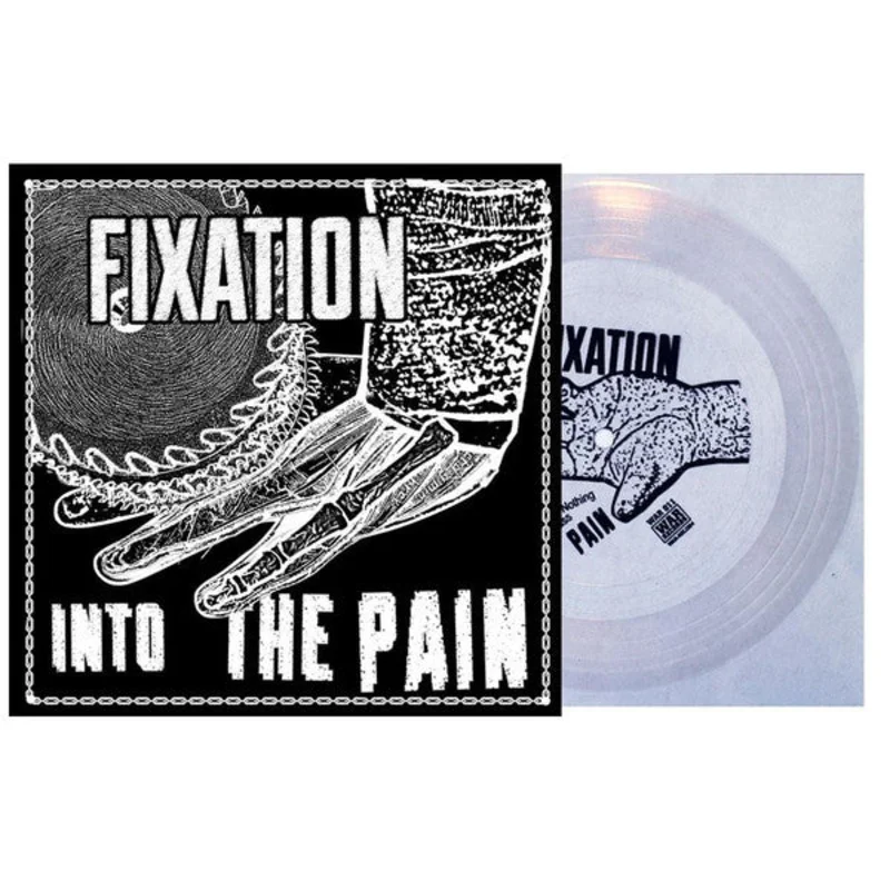 Fixation - Into The Pain USED 7" (clear flexi)