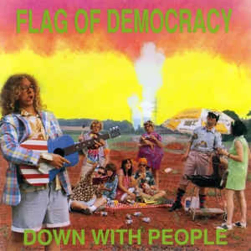 Flag Of Democracy - Down With People USED LP (sealed)