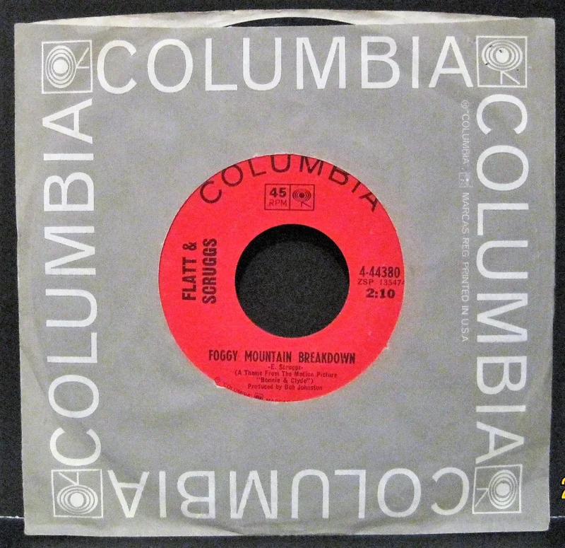 Flatt & Scruggs - Foggy Mountain Breakdown b/w Down In The Flood