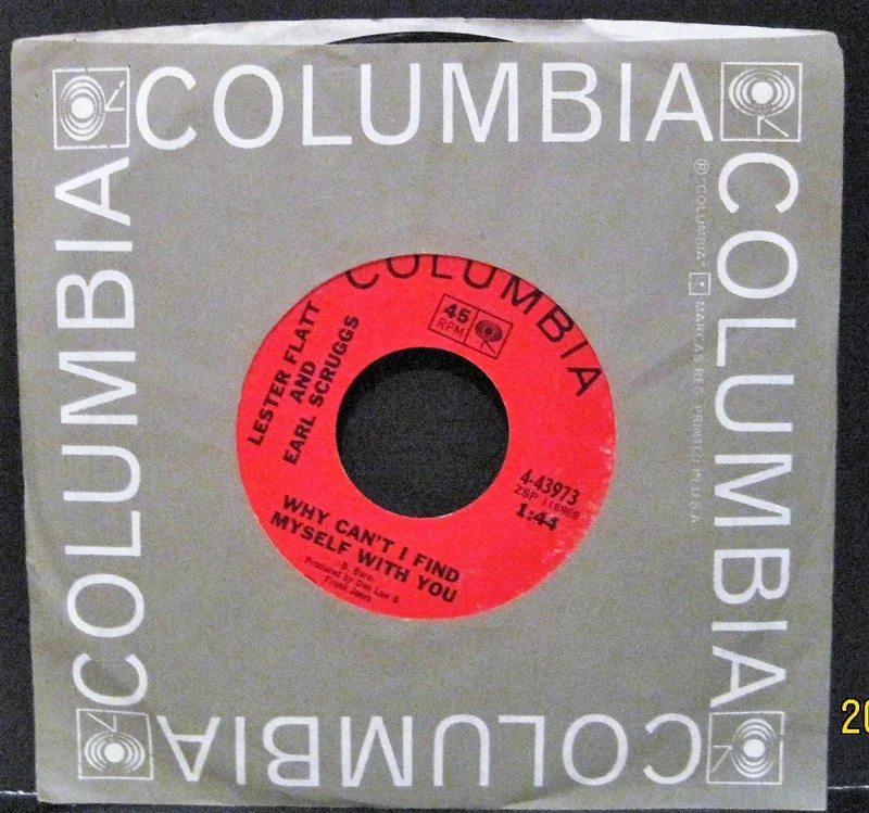 Flatt & Scruggs - It Was Only The Wind b/w Why Can't I Find Myself with You