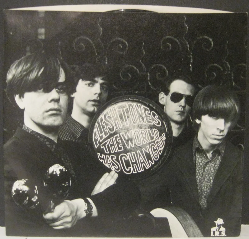 Fleshtones - The World Has Changed b/w All Around The World  PS