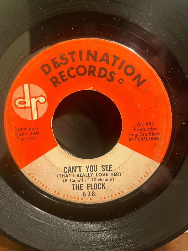 Flock - Can't You See b/w Hold On To My Mind