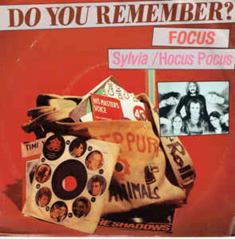 Focus  Sylvia / Hocus Pocus  (1981)     7"