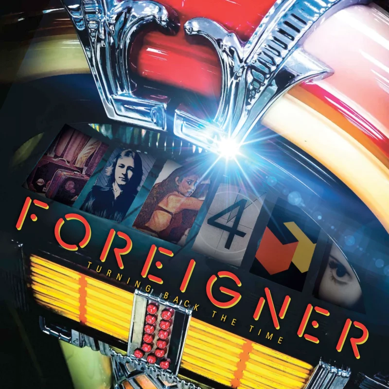 Foreigner - Turning Back the Time - 2 LP Best Of on limited colored vinyl Rocktober