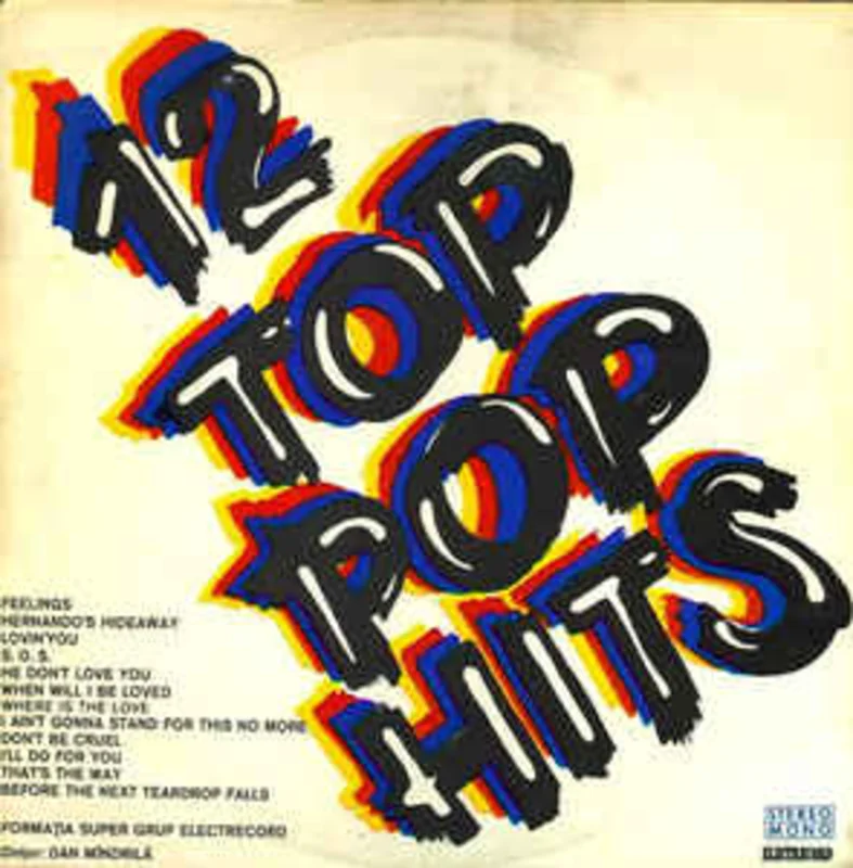 Formaia Super Grup Electrecord* Dirijor: Dan Mndril  12 Top Pop Hits (1975)