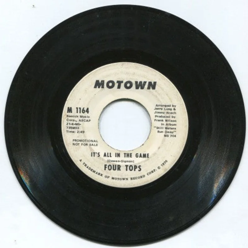 Four Tops - It's All In The Game/ It's All In The Game