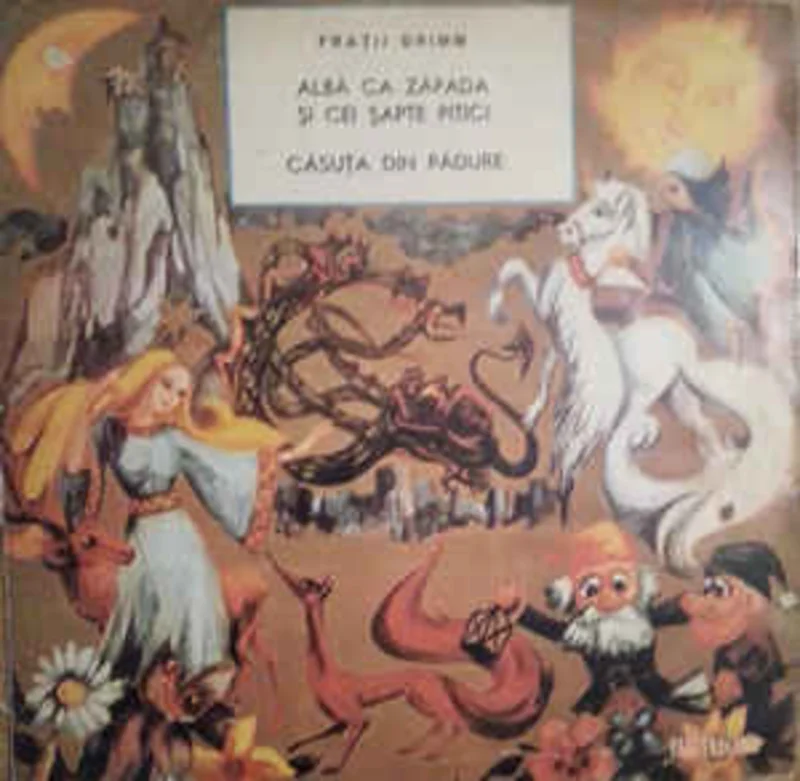 Fraii Grimm*  Alb Ca Zpada i Cei apte Pitici / Csua Din Pdure (1975)
