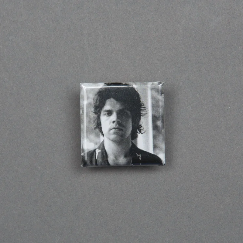Frank Stanford Portrait Button