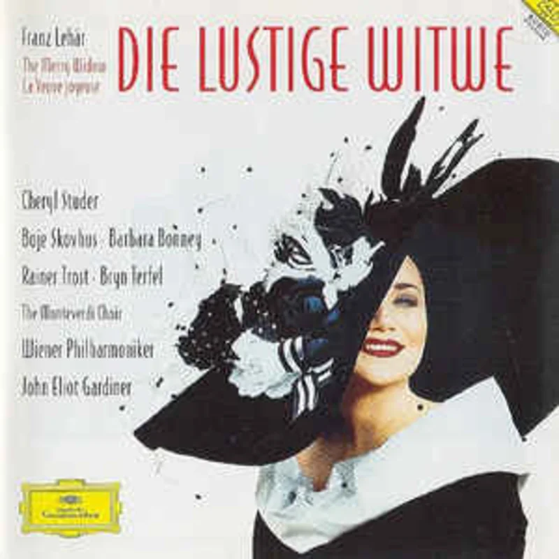 Franz Lehr - Cheryl Studer, Boje Skovhus*, Barbara Bonney, Rainer Trost, Bryn Terfel, The Monteverdi Choir, Wiener Philharmoniker, John Eliot Gardiner  Die Lustige Witwe - The Merry Widow - La Veuve Joyeuse  (1994)