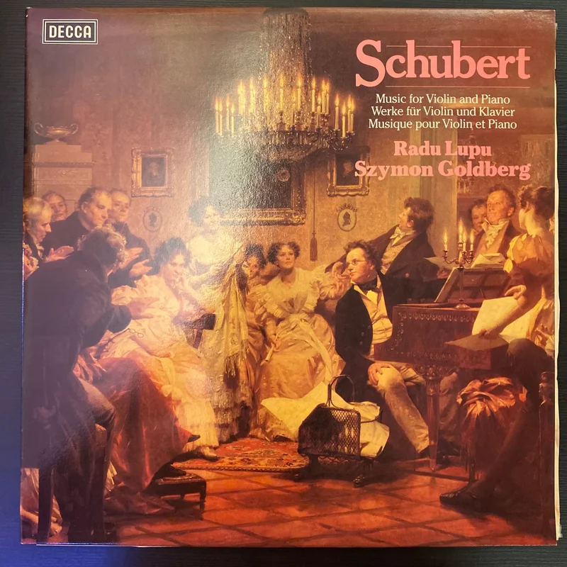 Franz Schubert - Schubert Music for Violin & Piano (Used Vinyl - VG+) SC Marketplace
