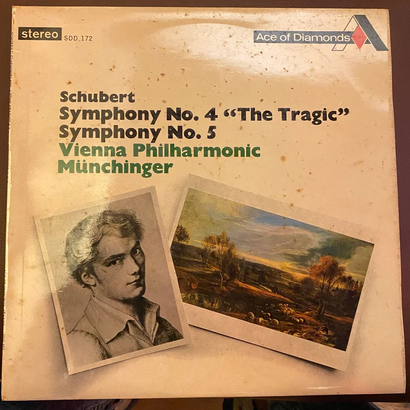 Franz Schubert - Symphony No. 4 "Tragic" - Symphony No. 5 (Used Vinyl - VG) SC Marketplace