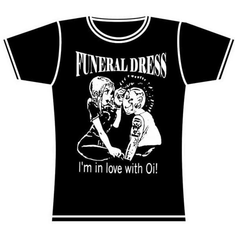 FUNERAL DRESS OI GIRLS TSHIRT