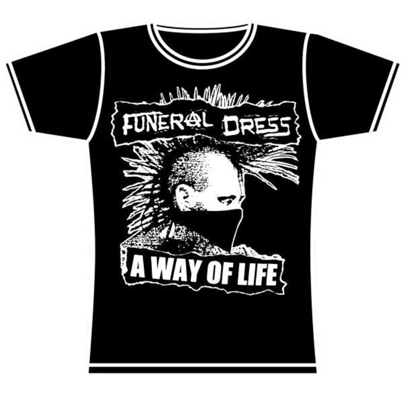 FUNERAL DRESS WAY GIRLS TSHIRT