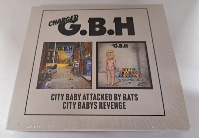 G.B.H. - 'City Baby Attacked By Rats And City Babys Revenge NEW 2xCD