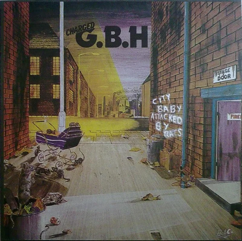 G.B.H - City Baby Attacked By Rats USED LP (180 gram)