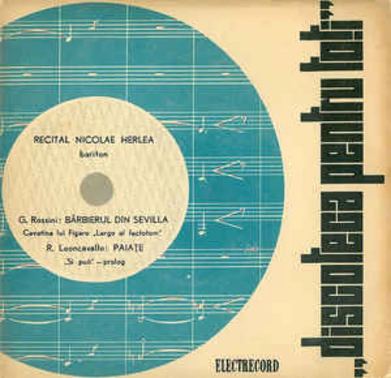 G. Rossini / R. Leoncavallo - Bariton Nicolae Herlea  Recital (Brbierul Din Sevilla / Paiae)  (1965)