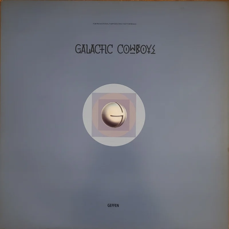 Galactic Cowboys - I'm Not Amused 12" Single (Promo)