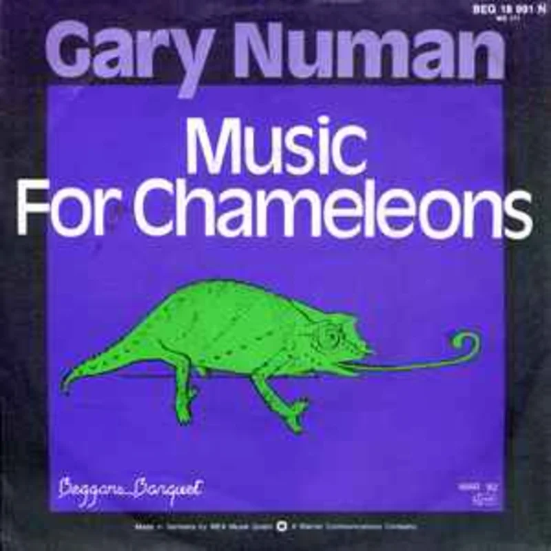 Gary Numan  Music For Chameleons  (1982)     7"