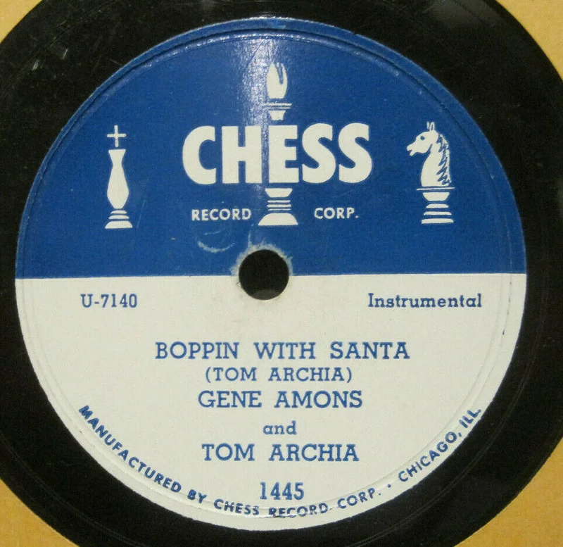 Gene Ammons & Tom Archia - Boppin' with Santa b/w Talk of The Town