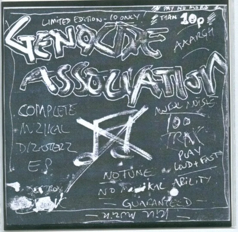 Genocide Association - Sonik Lobotomy Tape NEW 7"