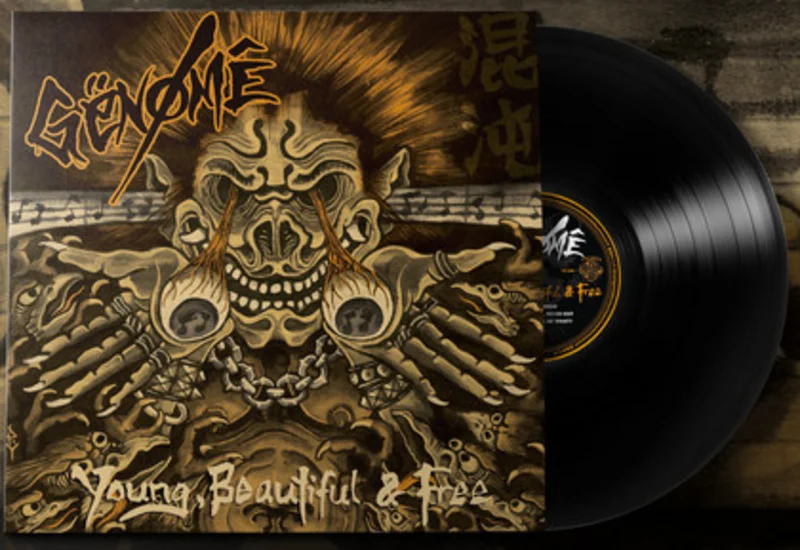 Genome  Young Beautiful and Free NEW LP