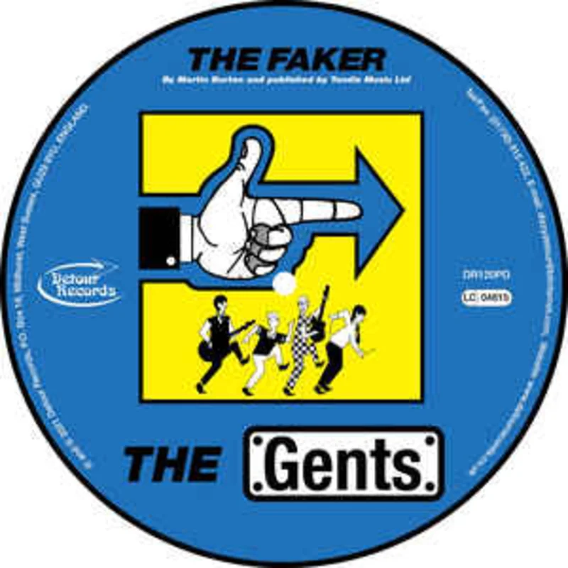 Gents - The Faker NEW 7" (pic disc)