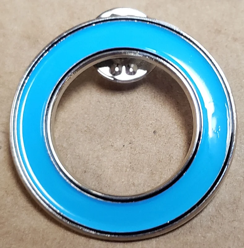 GERMS ENAMEL BADGE