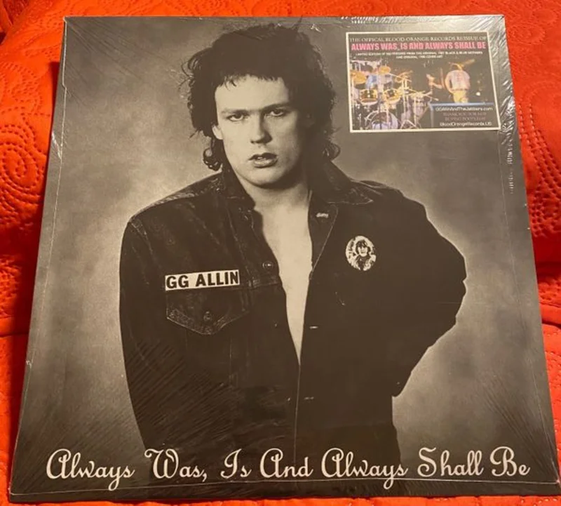 GG Allin - Always Was, Is And Always Shall Be NEW LP