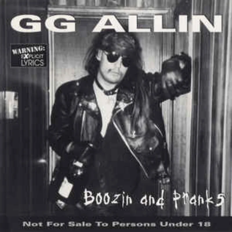 GG Allin - Boozin And Pranks NEW CD