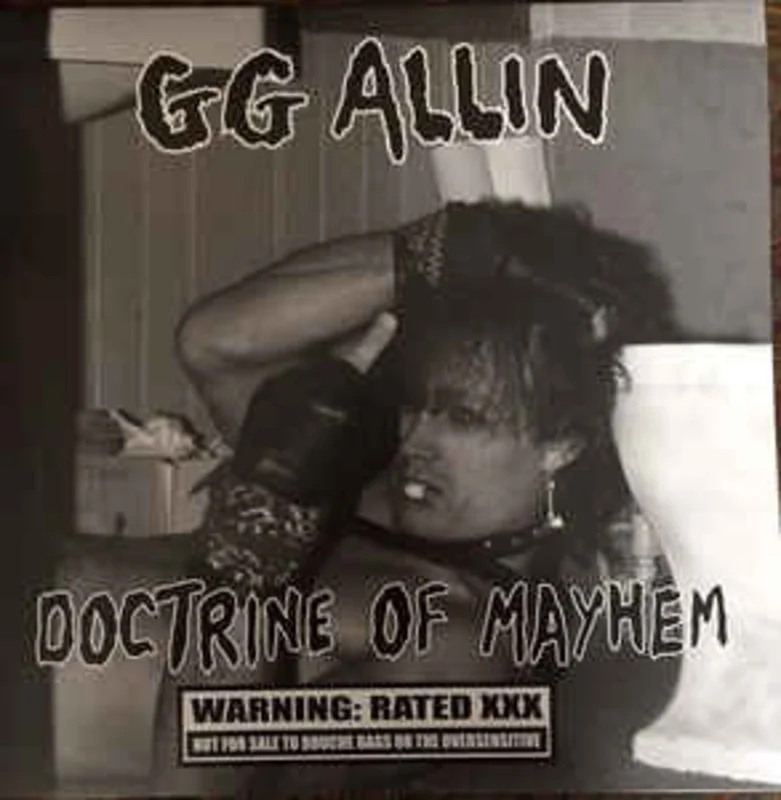 GG Allin - Doctrine Of Mayhem NEW LP