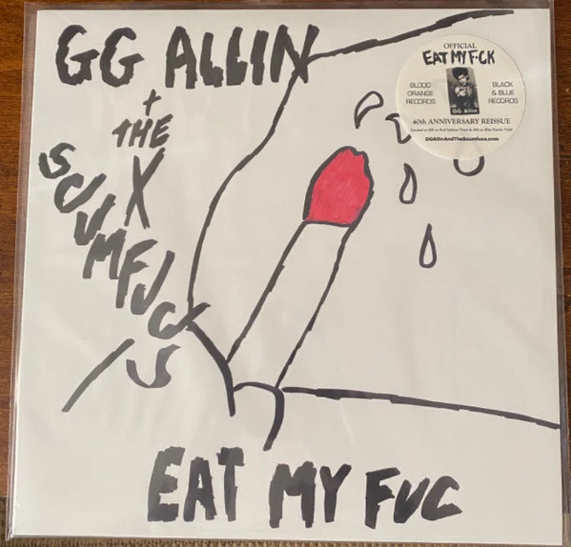 GG Allin & The Scumfucs - Eat My Fuc NEW LP