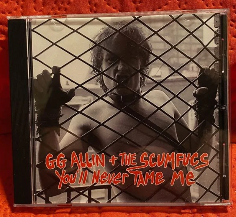 GG Allin - You'll Never Tame Me NEW CD