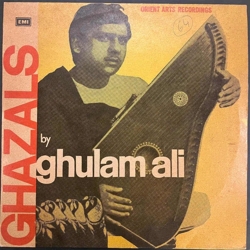 Ghulam Ali  Ghazals By Ghulam Ali (Used Vinyl - VG+) JB Marketplace