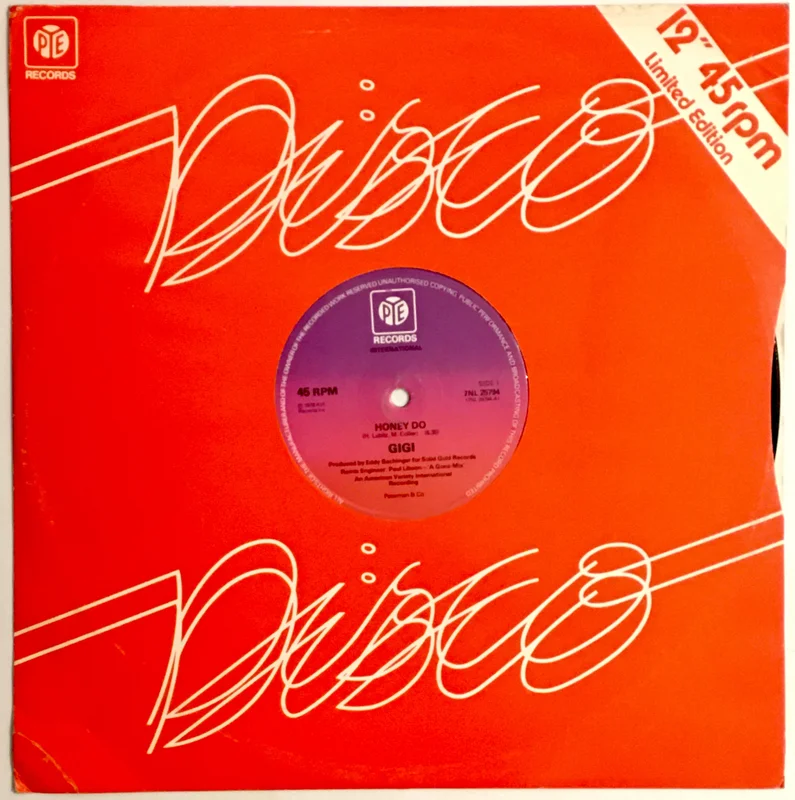 Gigi - Honey Do 12" Single