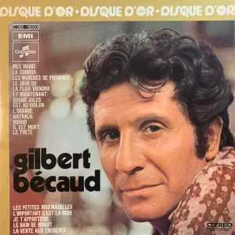 Gilbert Bcaud  Disque D'Or  (1972)