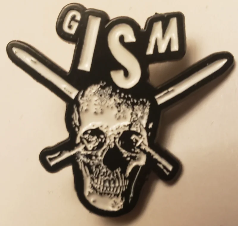 GISM ENAMEL BADGE