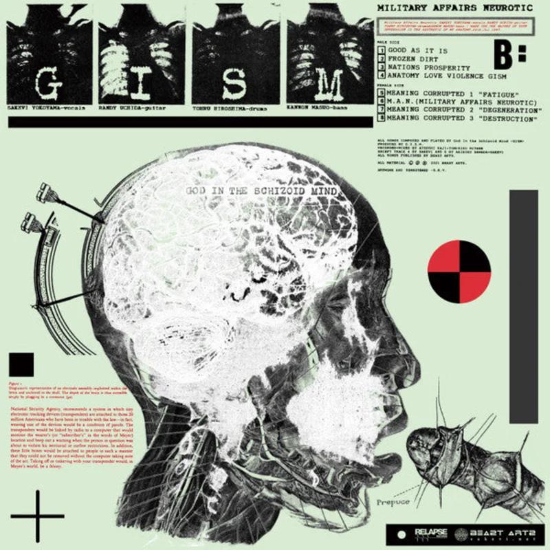 GISM - Military Affairs Neurotic  NEW LP
