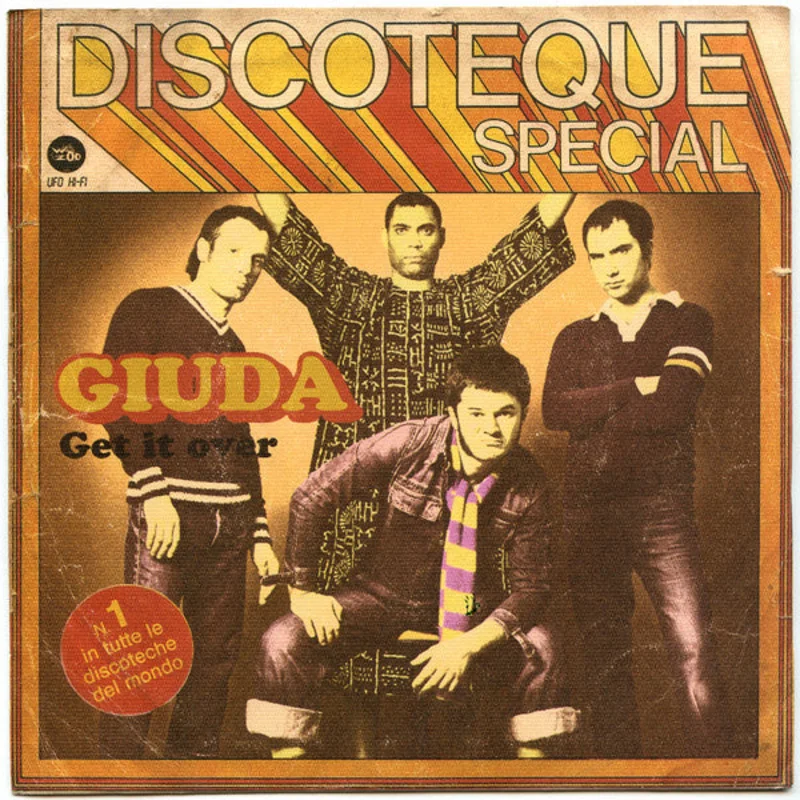 Giuda - Get It Over USED 7"