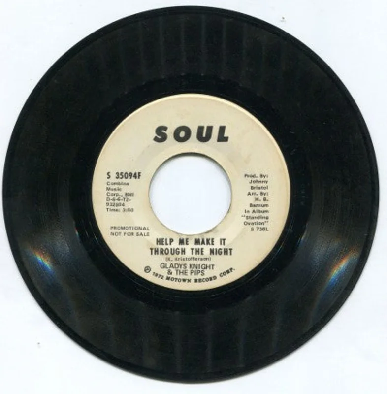 Gladys Knight & The Pips - Help Me Make It Through The Night/ Help Me Make It Through The Night