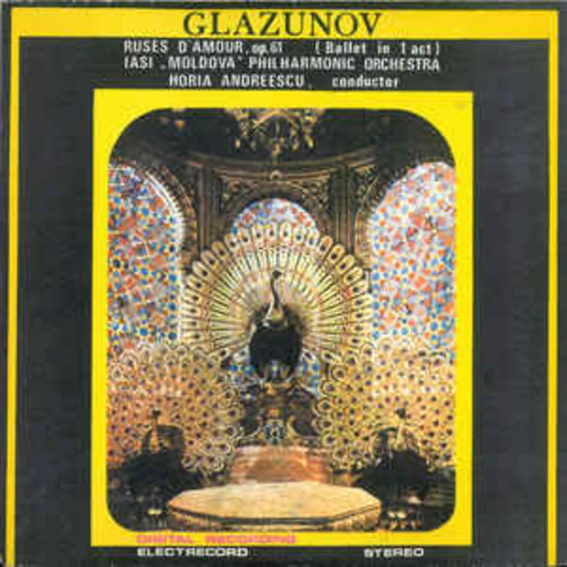 Glazunov*, Iai Moldova Philharmonic Orchestra* , conductor Horia Andreescu  Ruses D'Amour, Op.61 (Balet n 1 Act) (1988)