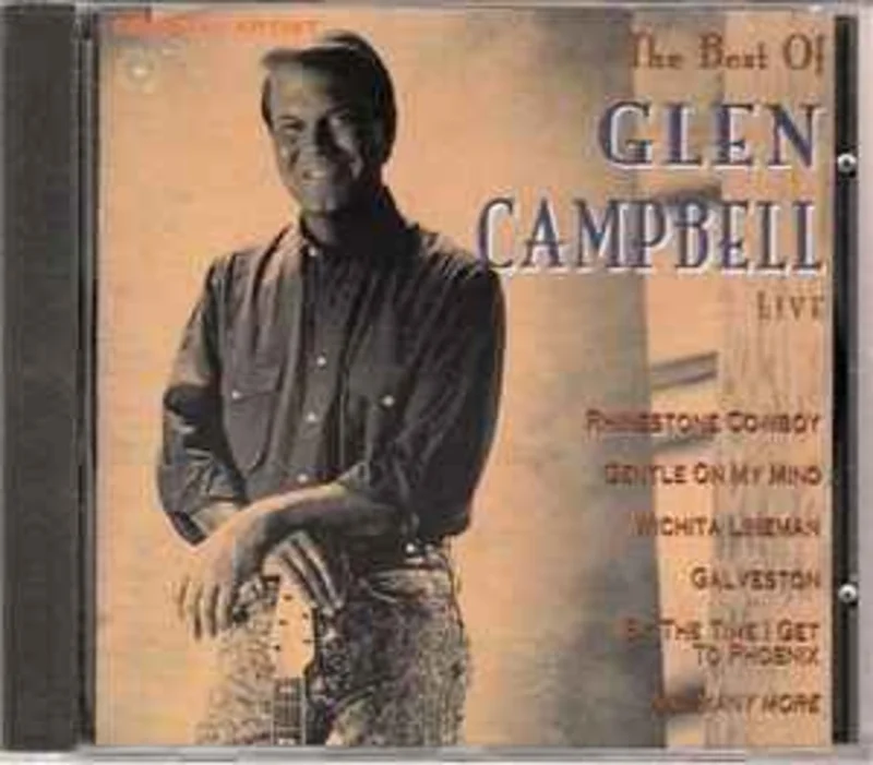 Glen Campbell  The Best Of Glen Campbell - Live     CD
