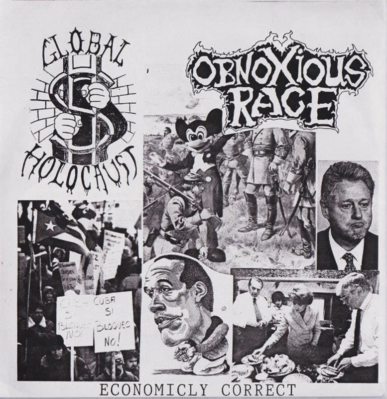 Global Holocaust / Obnoxious Race - Split USED 7"