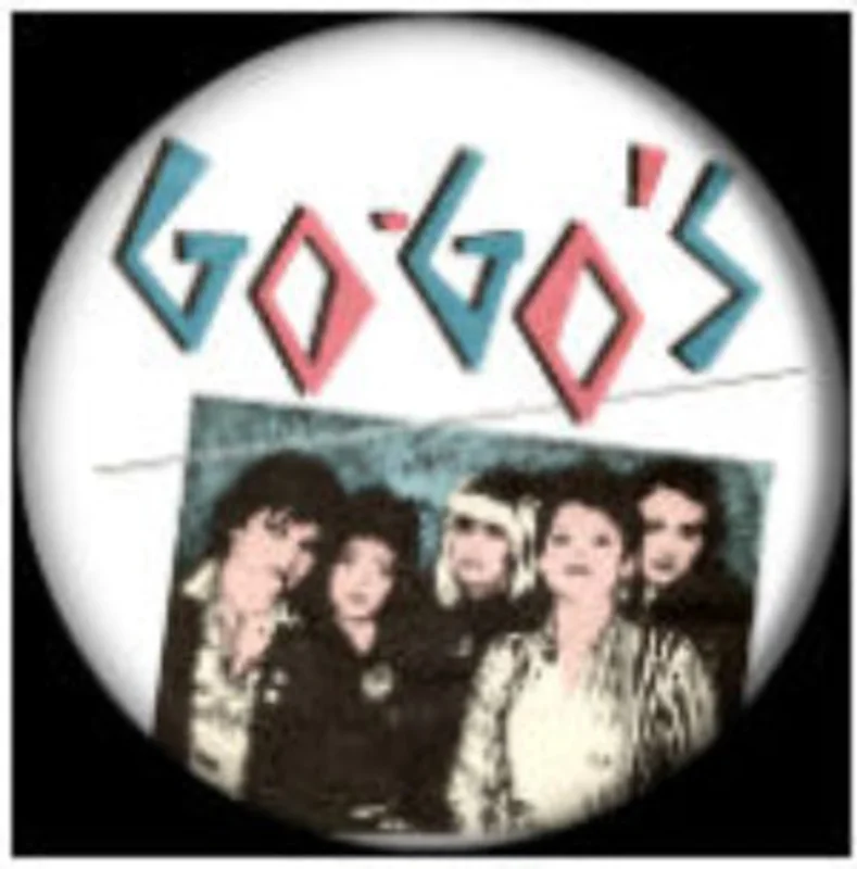GO GO'S button (1 inch)