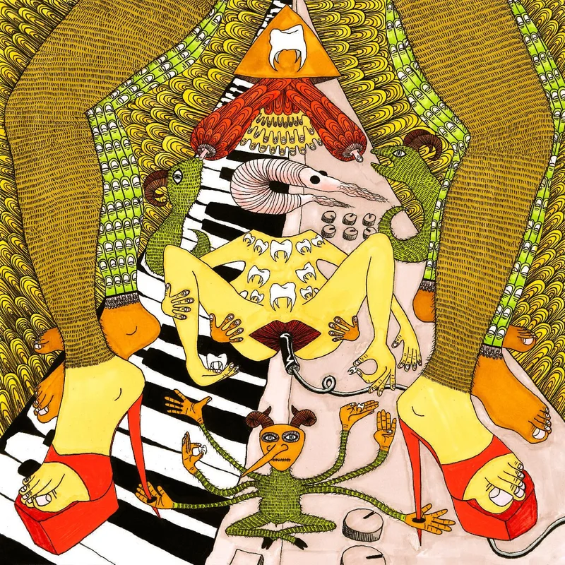 Goat - Oh Death on Limited "Acid Orange" vinyl