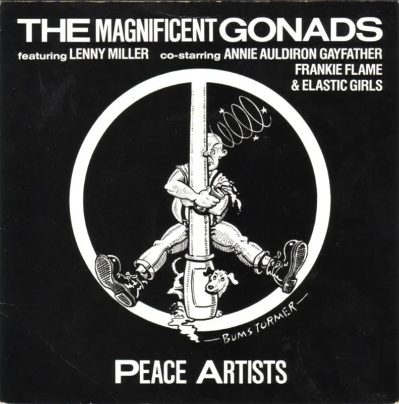 Gonads - Peace Artists USED 7"
