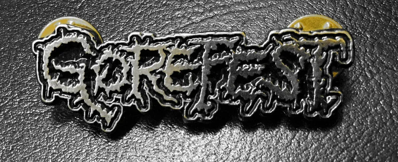 GOREFEST LOGO METAL BADGE