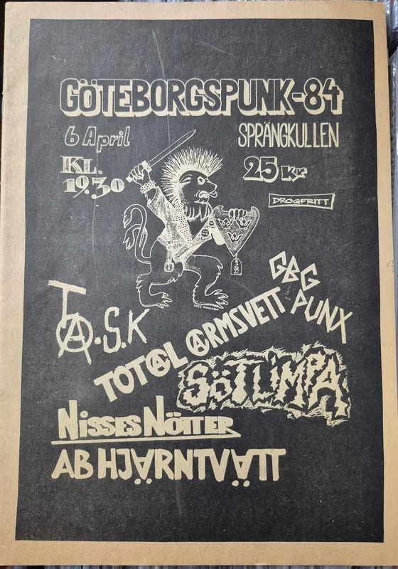 Goteborgspunk 84 USED MAGAZINE
