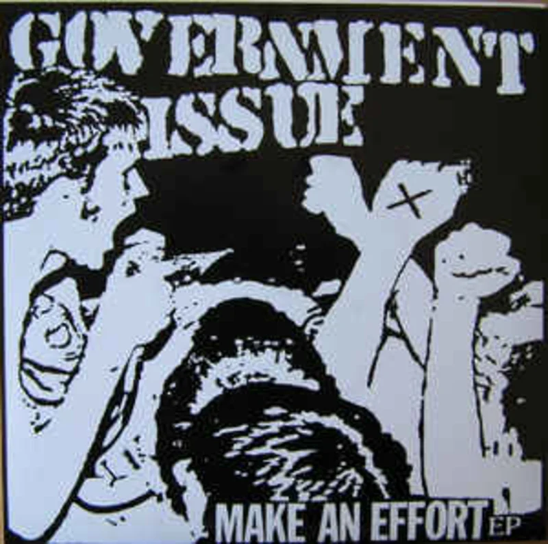 Government Issue - Make An Effort EP USED 7"